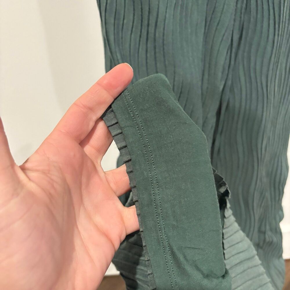 Anthropologie Marina Plisse Sleeveless Jumpsuit - Picture 8 of 10